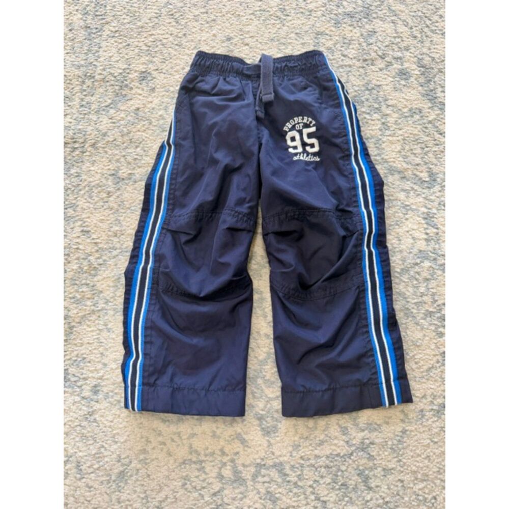 OshKosh B'gosh Navy Blue Jersey-Lined Track Pants